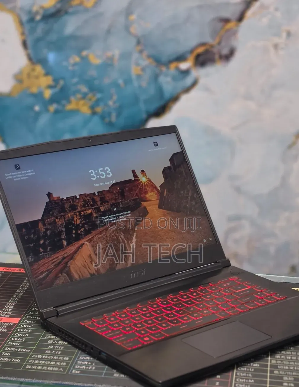 New Laptop MSI GS65 Stealth Thin 8RF 16GB Intel Core i5 SSD 512GB