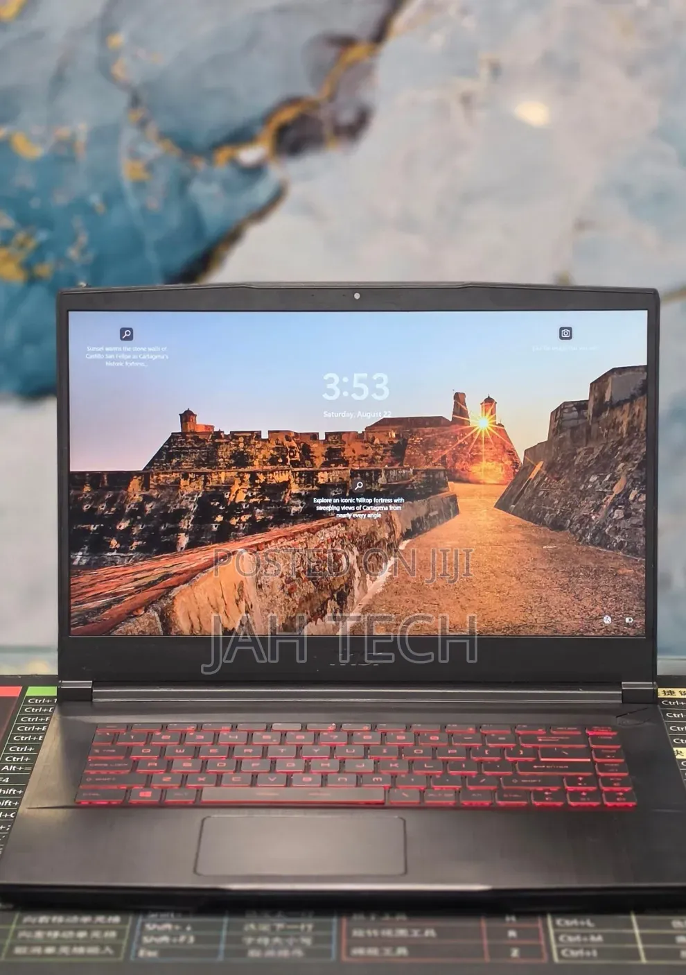 New Laptop MSI GS65 Stealth Thin 8RF 16GB Intel Core i5 SSD 512GB