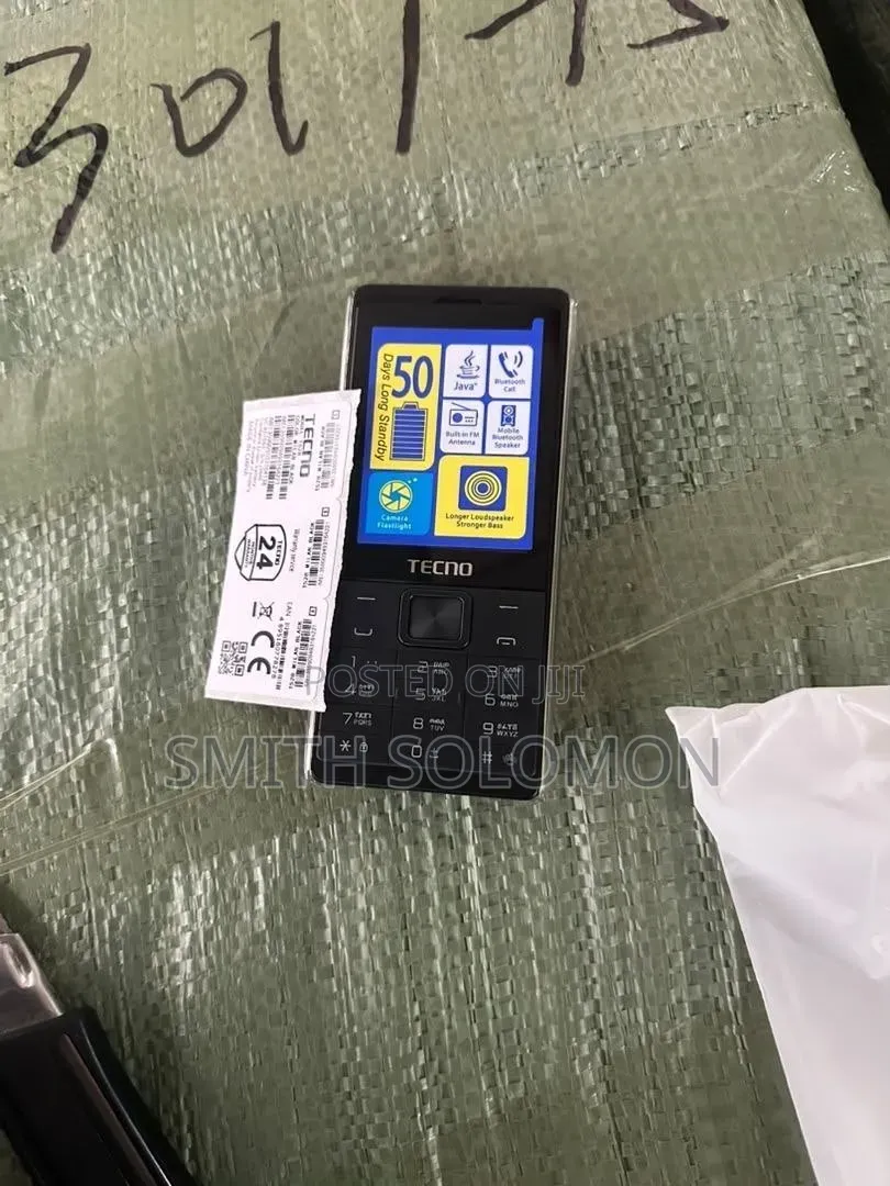 New Tecno T528 Black