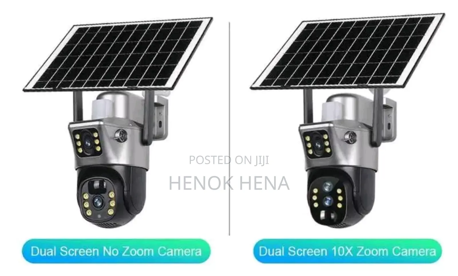 Dual Lens Solar Camera