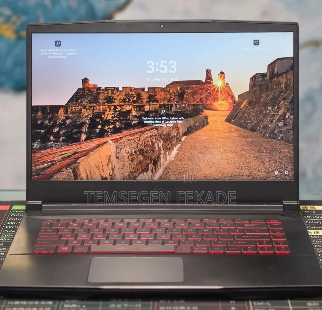 New Laptop MSI GF63 16GB Intel Core i5 SSD 512GB