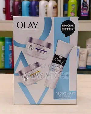Olay Natural Aura 3-in-1 Skin Care Set (Original)