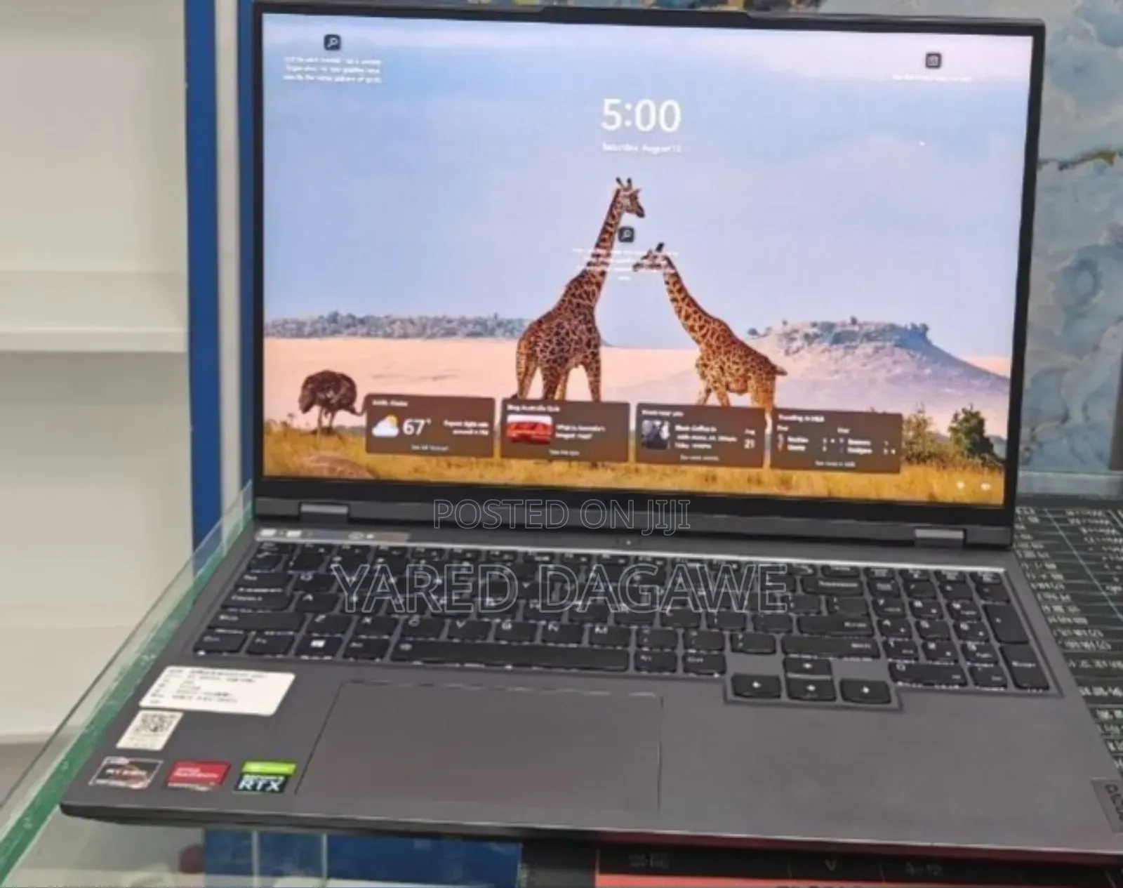 New Laptop Lenovo Legion 5 16GB AMD Ryzen 7 SSD 512GB