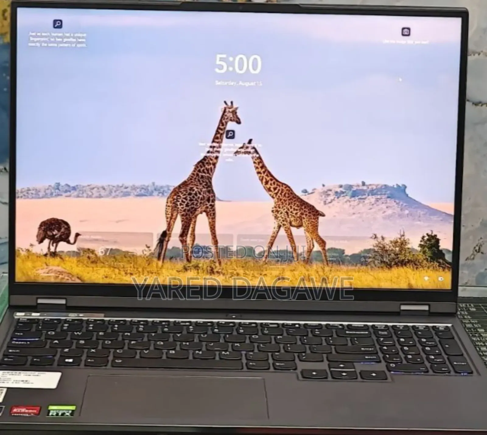New Laptop Lenovo Legion 5 16GB AMD Ryzen 7 SSD 512GB
