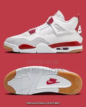 Nike SB X Air Jordan 4 Retro SP "Varsity Red" (Friends Family)