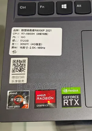 New Laptop Lenovo 16GB AMD Ryzen 7 SSD 512GB