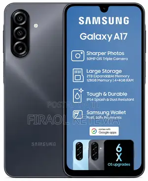 New Samsung Galaxy A17 5G 128 GB Black