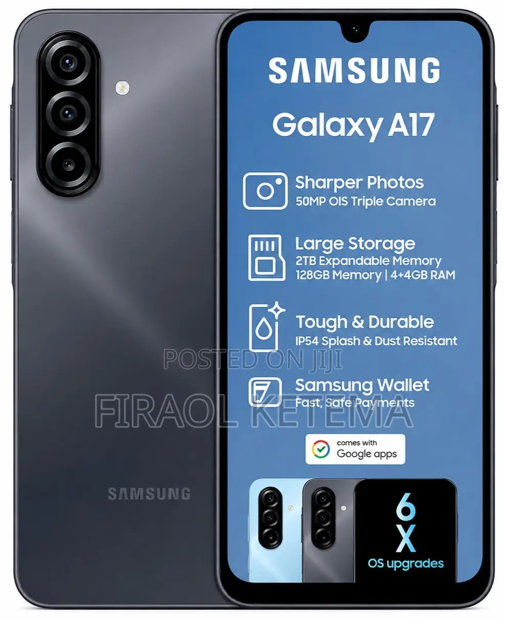 New Samsung Galaxy A17 5G 128 GB Black