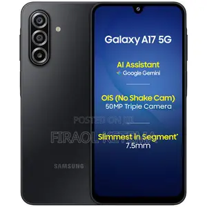 New Samsung Galaxy A17 5G 128 GB Black