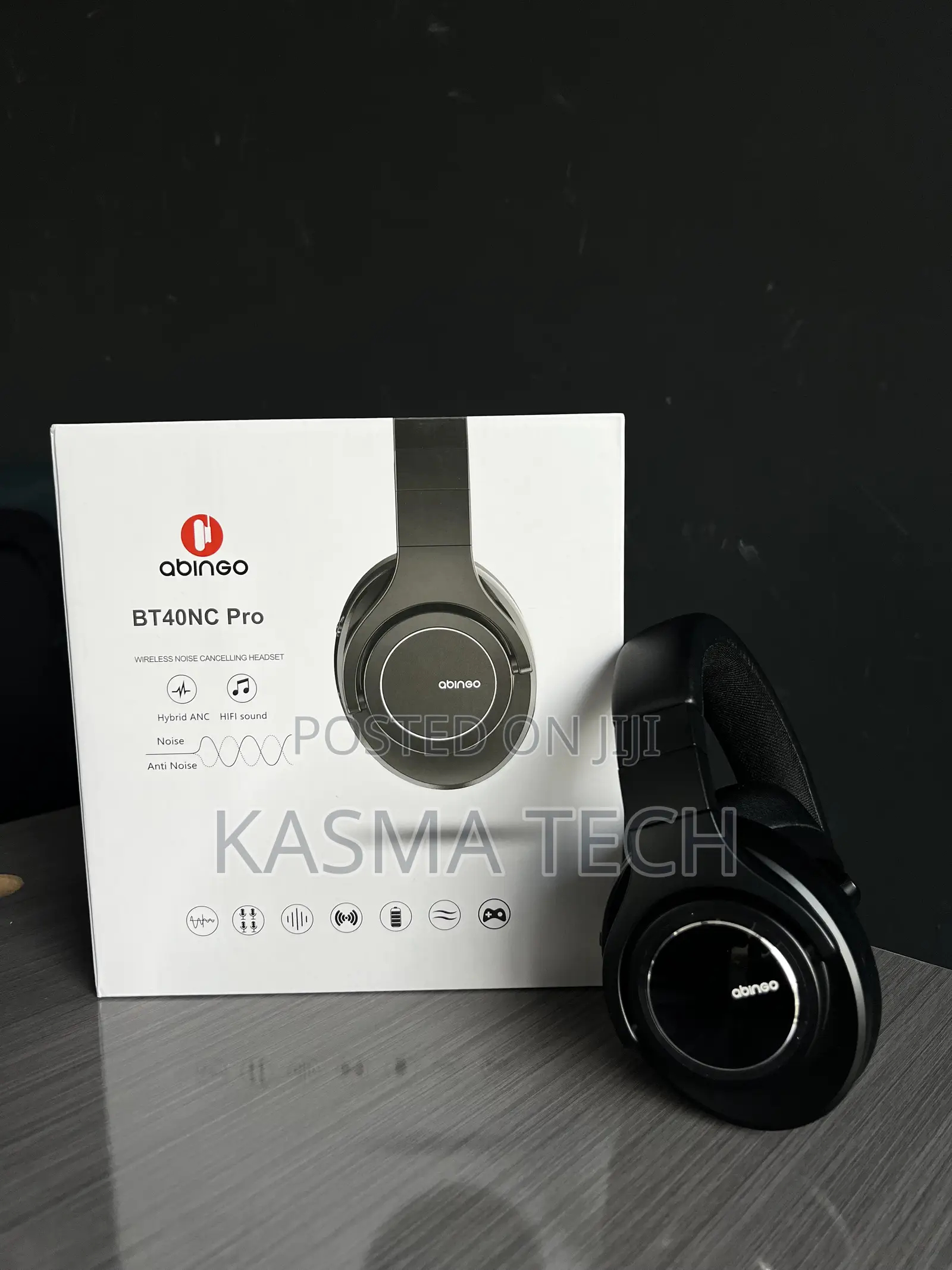 Abingo BT40NC Pro – Wireless Noise Cancelling Headset