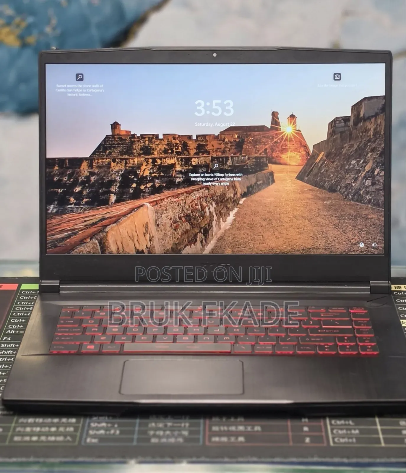 New Laptop MSI GF63 16GB Intel Core i5 SSD 512GB