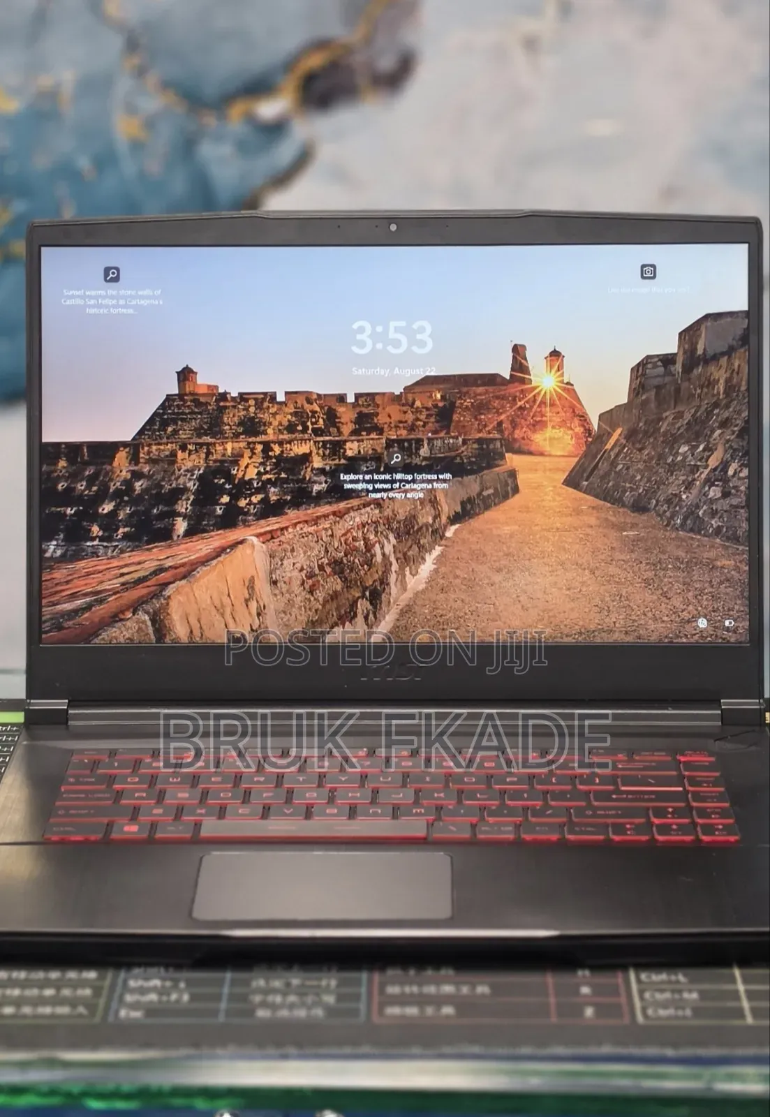 New Laptop MSI GF63 16GB Intel Core i5 SSD 512GB