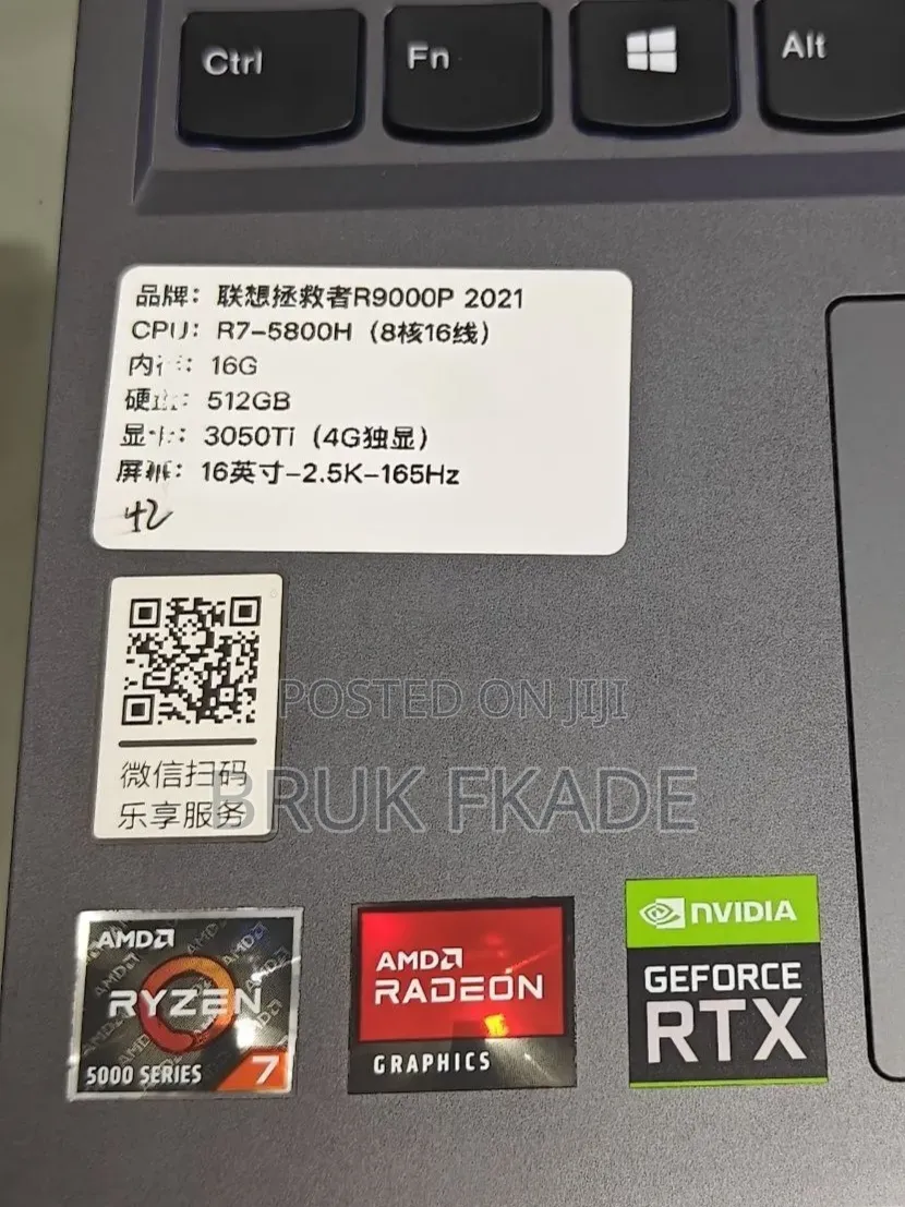 New Laptop Lenovo Legion 5 16GB AMD Ryzen 7 SSD 512GB