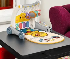 2-in-1 Piano Rack Baby Walker