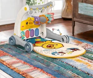 2-in-1 Piano Rack Baby Walker