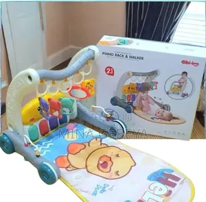2-in-1 Piano Rack Baby Walker