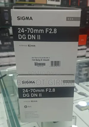 Sigma 24-70mm F/2.8 DG DN Art II Lens for Sony E-Mount - Brand New