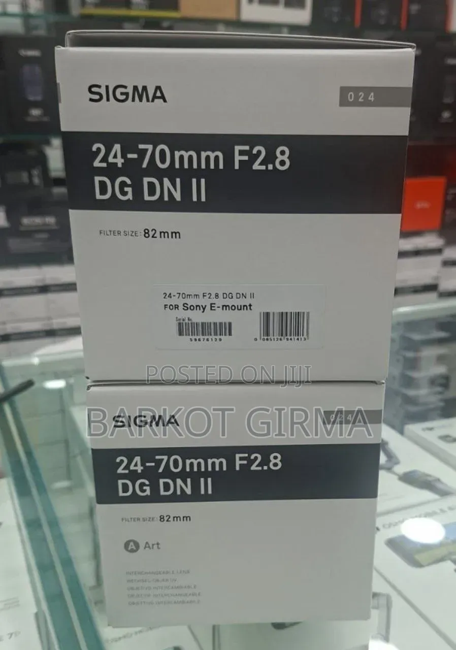 Sigma 24-70mm F/2.8 DG DN Art II Lens for Sony E-Mount - Brand New
