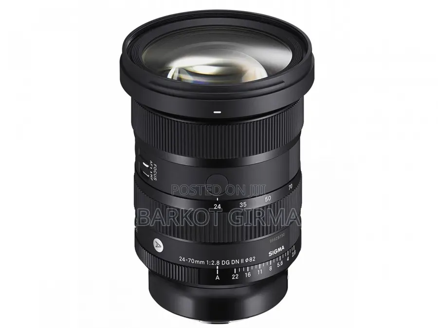 Sigma 24-70mm F/2.8 DG DN Art II Lens for Sony E-Mount - Brand New
