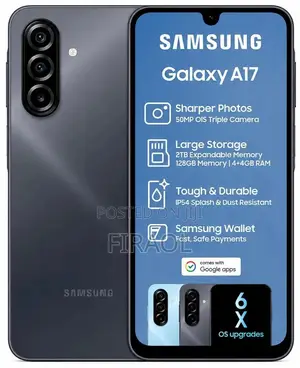 New Samsung Galaxy A17 5G 128 GB Black
