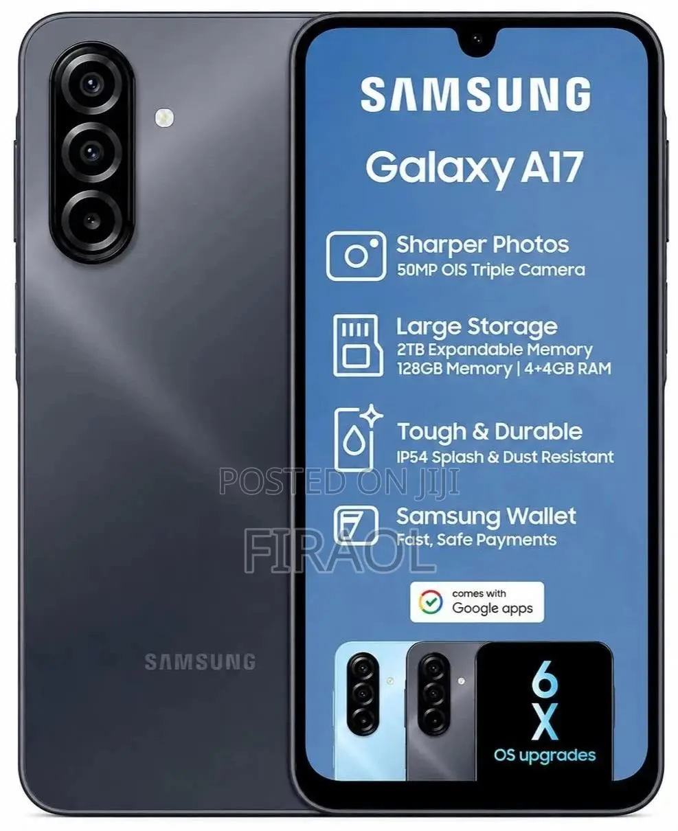 New Samsung Galaxy A17 5G 128 GB Black