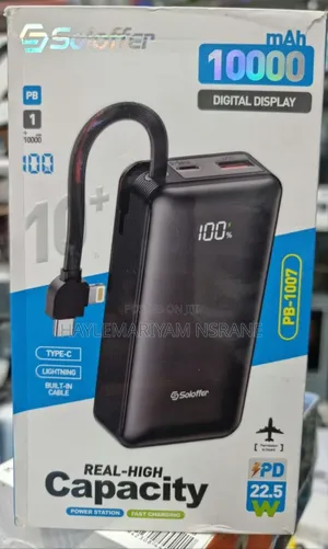 PBmAh Fast Charging Power Bank With Digital Display