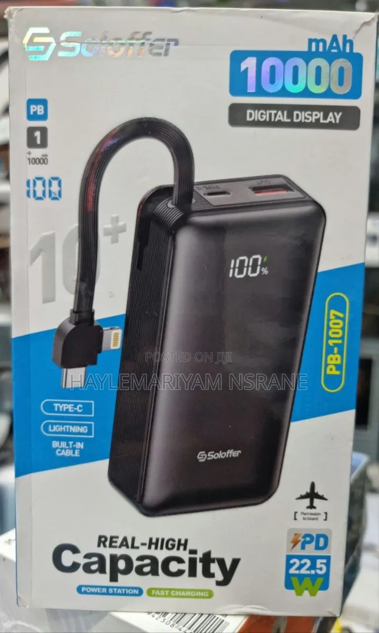 PBmAh Fast Charging Power Bank With Digital Display