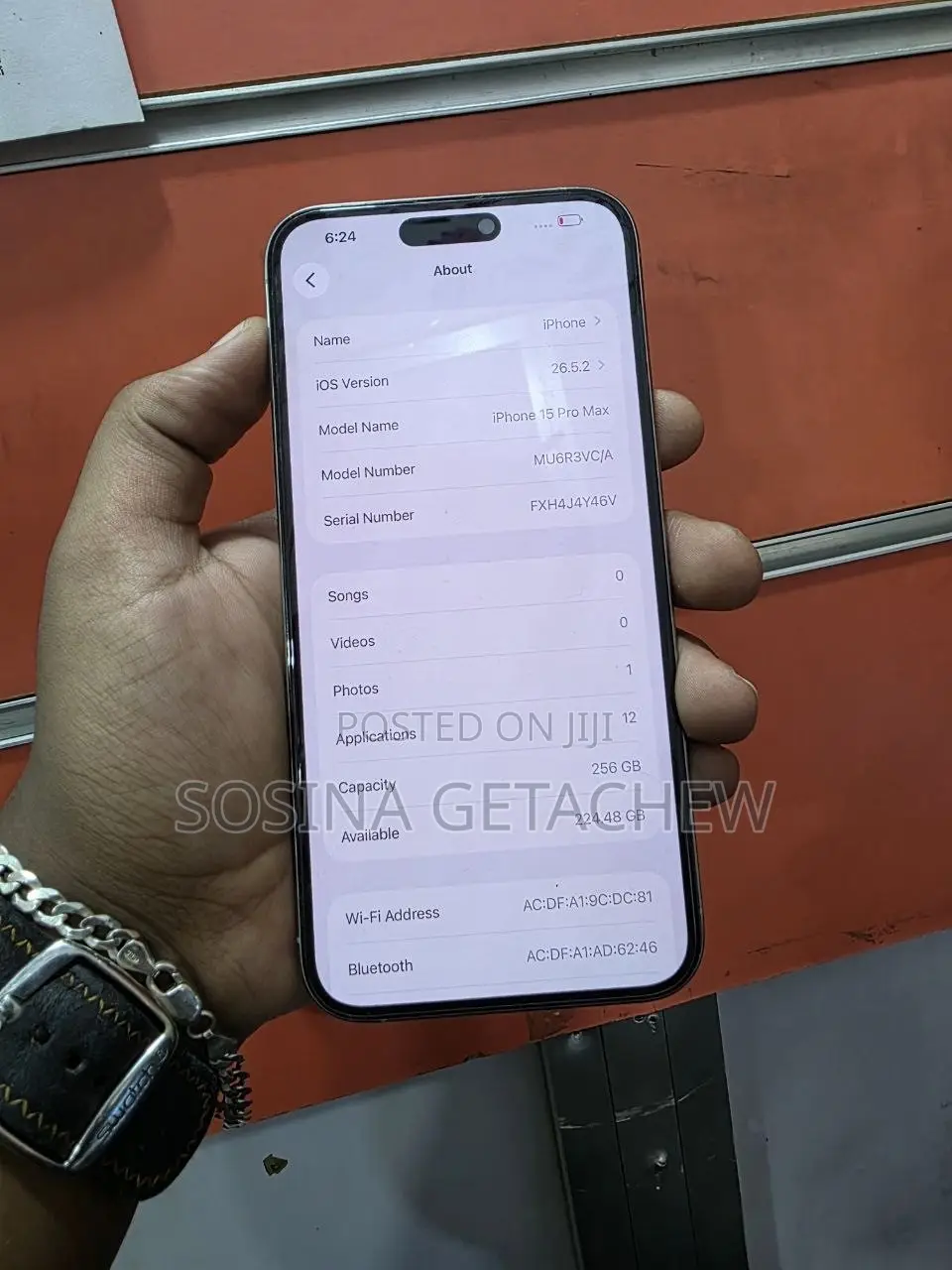 Apple iPhone 15 Pro Max 256 GB White