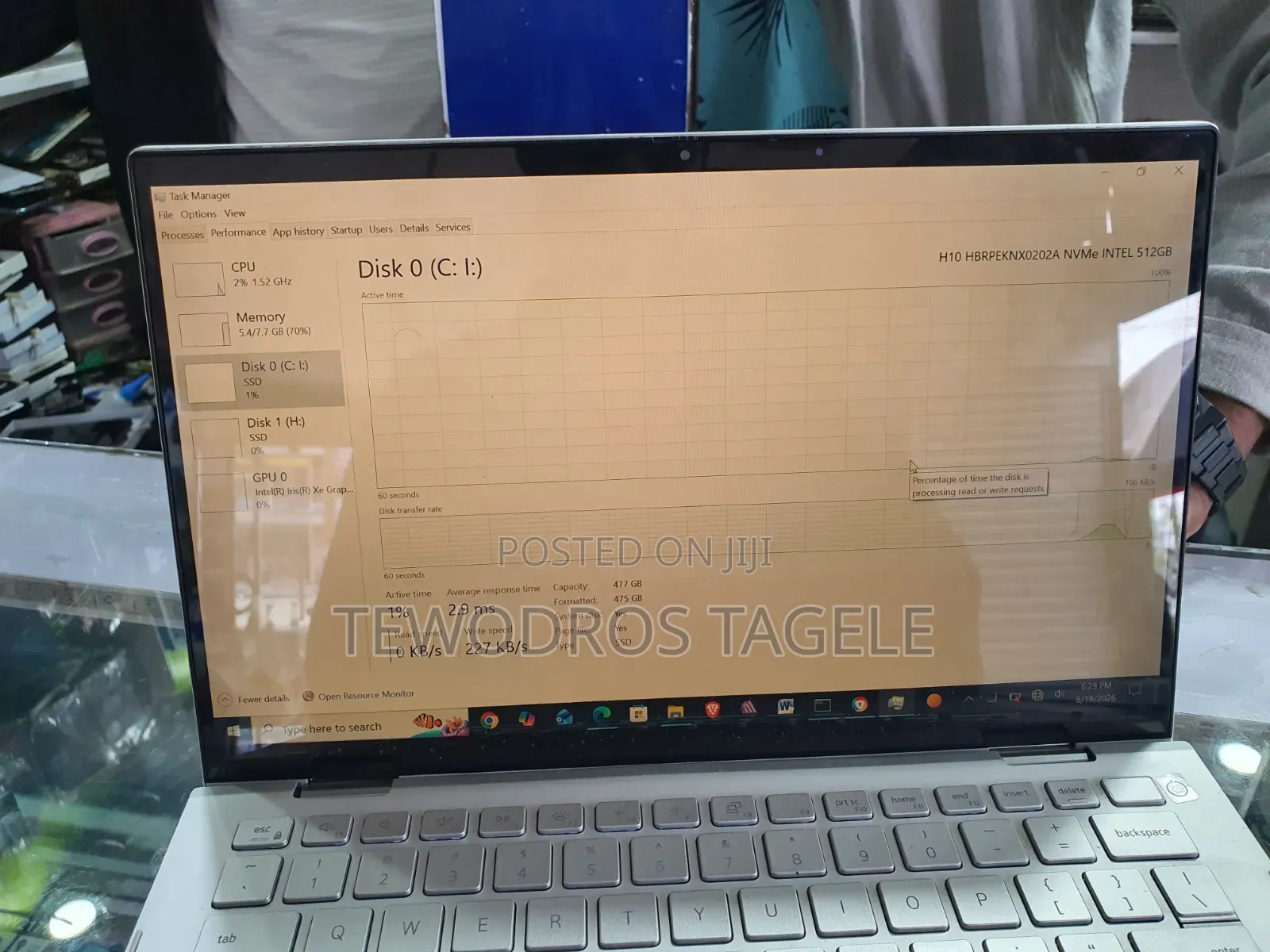 Laptop Dell Inspiron 7306 8GB Intel Core i5 SSD 512GB