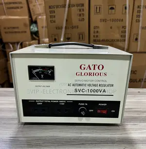 GATO GLORIOUS Stabilizer SVC-1000VA Automatic Voltage Regulator