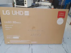 LG UHD Al Lifes Good UA 65 Inch Andraid Framless Webos 2026 Hifi Sp