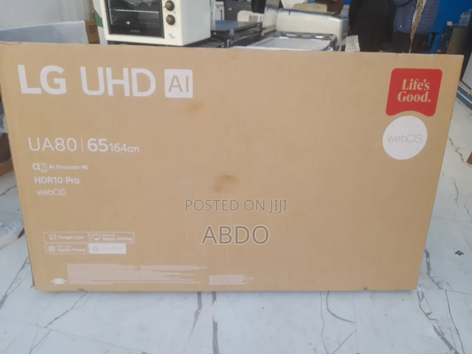 LG UHD Al Lifes Good UA 65 Inch Andraid Framless Webos 2026 Hifi Sp
