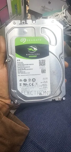 8TB - Seagate BarraCuda 8TB 3.5-Inch Internal
