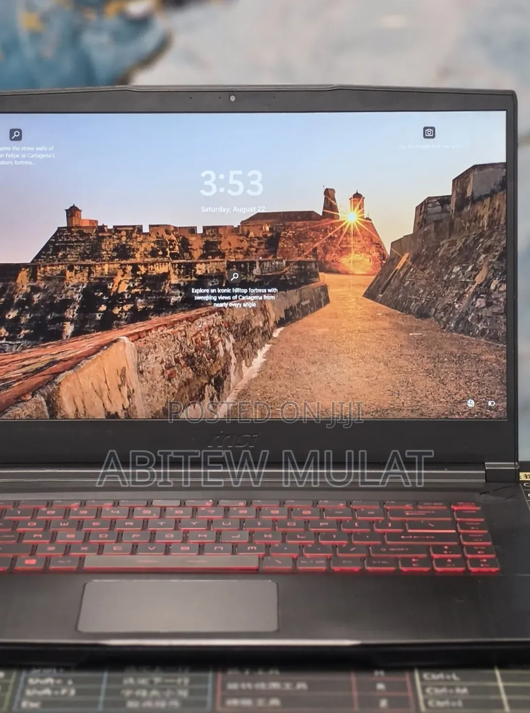 New Laptop MSI GF63 16GB Intel Core i5 SSD 512GB
