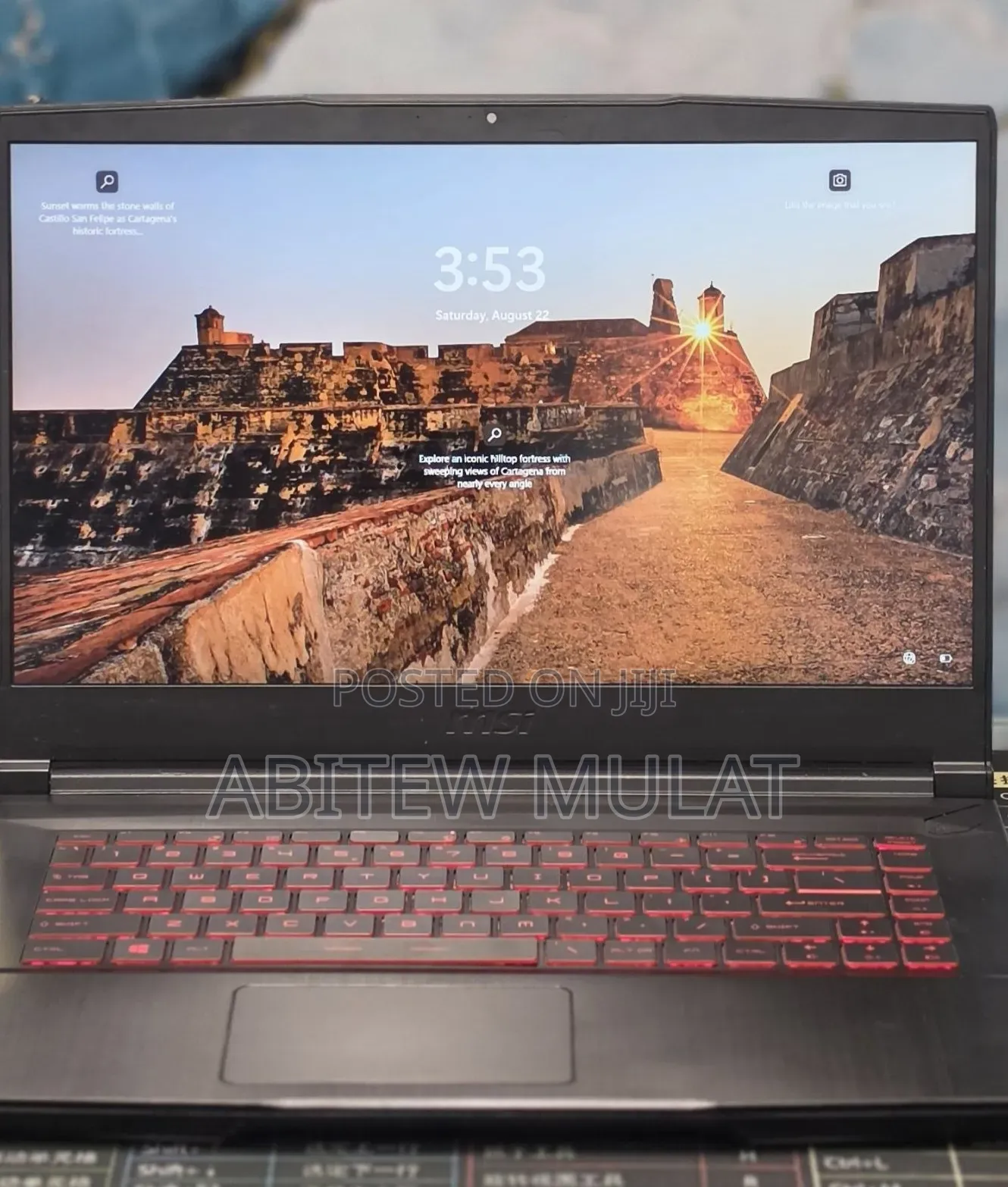 New Laptop MSI GF63 16GB Intel Core i5 SSD 512GB