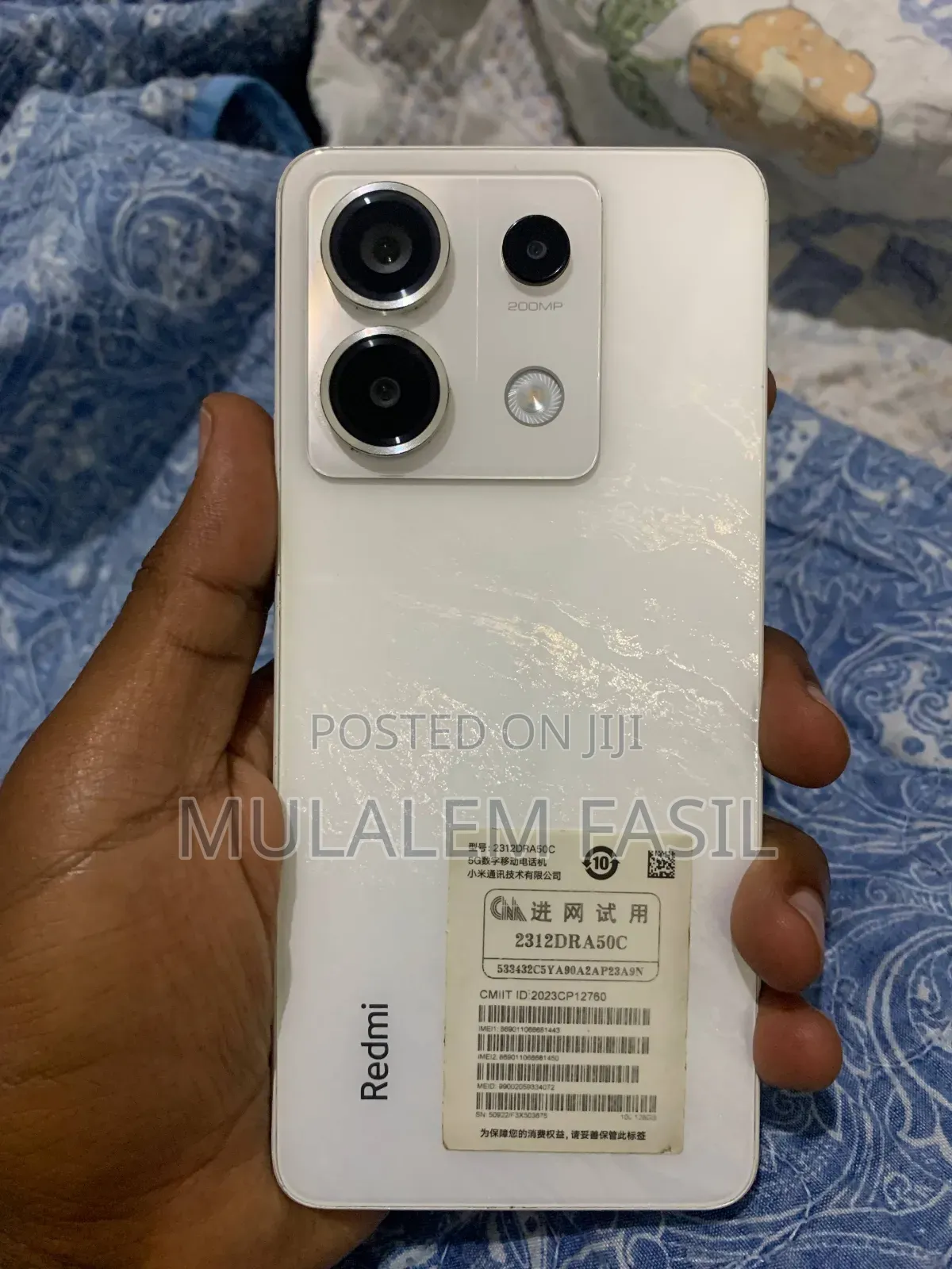 Xiaomi Redmi Note 13 Pro 5G 128 GB White