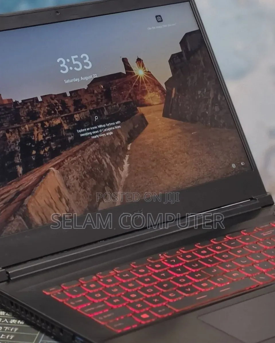 New Laptop MSI GF63 16GB Intel Core i5 SSD 512GB