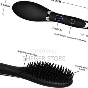 Orginal Gemei Professional Hair Straightner Brush