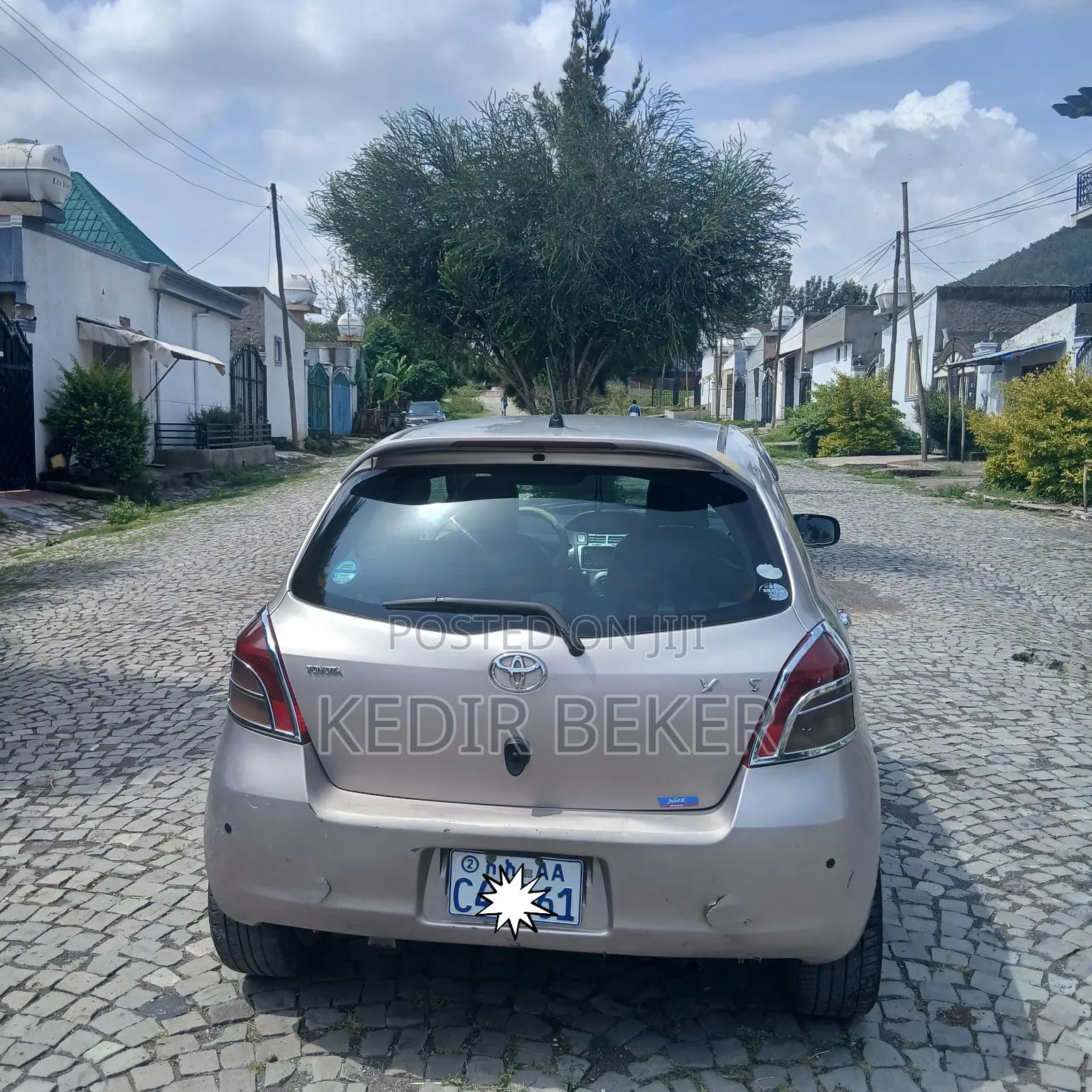 Toyota Yaris 2007 Purple
