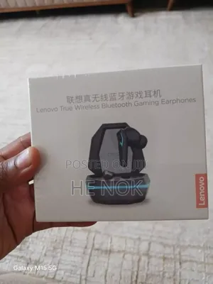 Lenovo GM2 Pro True Wireless Bluetooth Gaming Earphones.