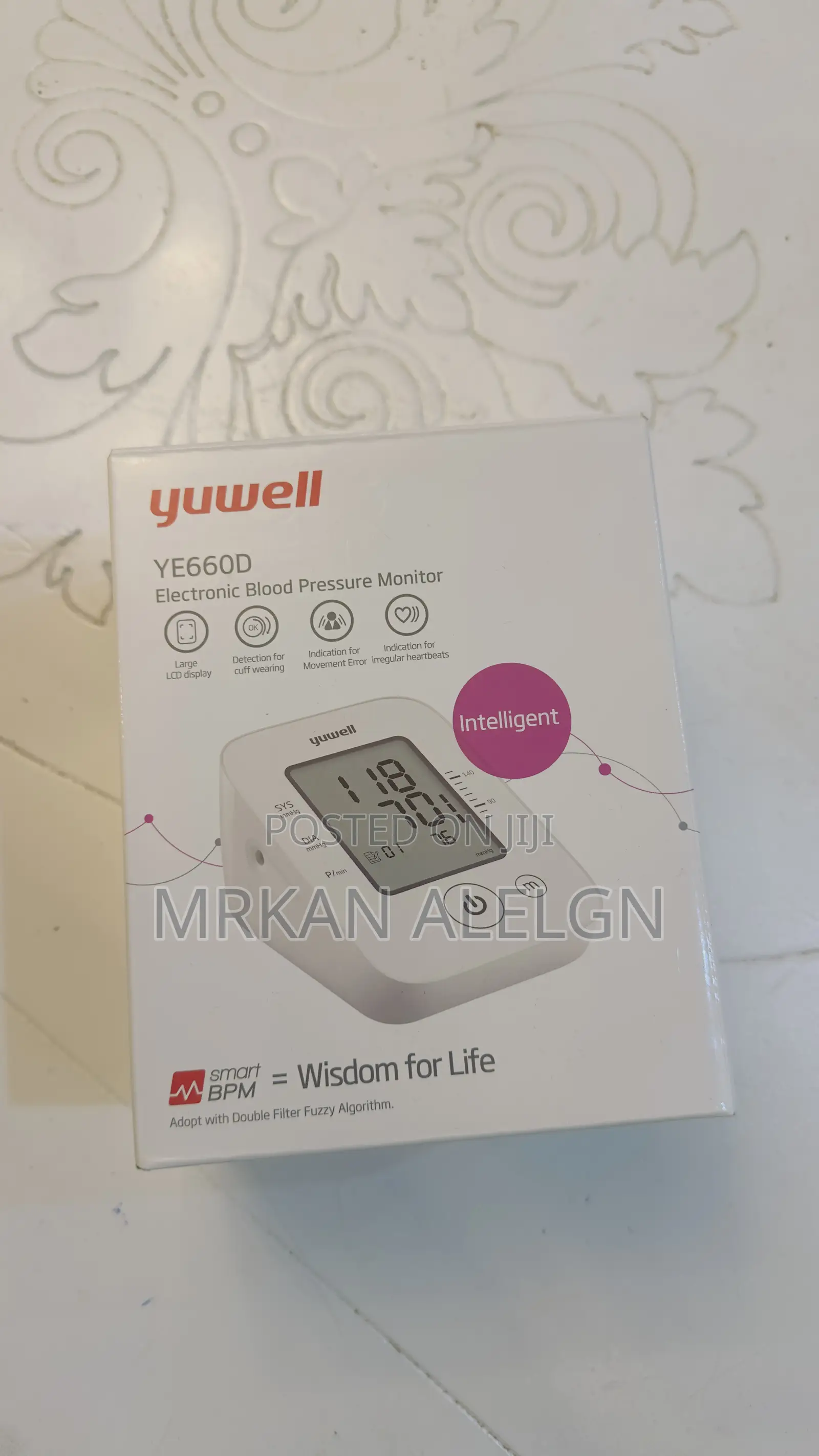 Yuwell Blood Pressure Monitor Model YE660D