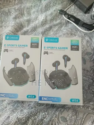 Celebrat W54 E-Sports Gaming Wireless Earbuds