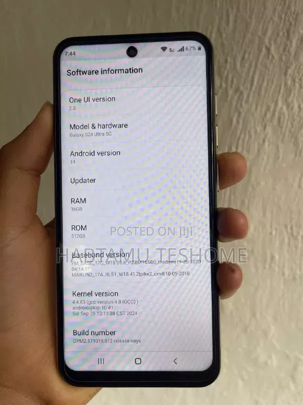 Samsung Galaxy S24 512 GB Gold