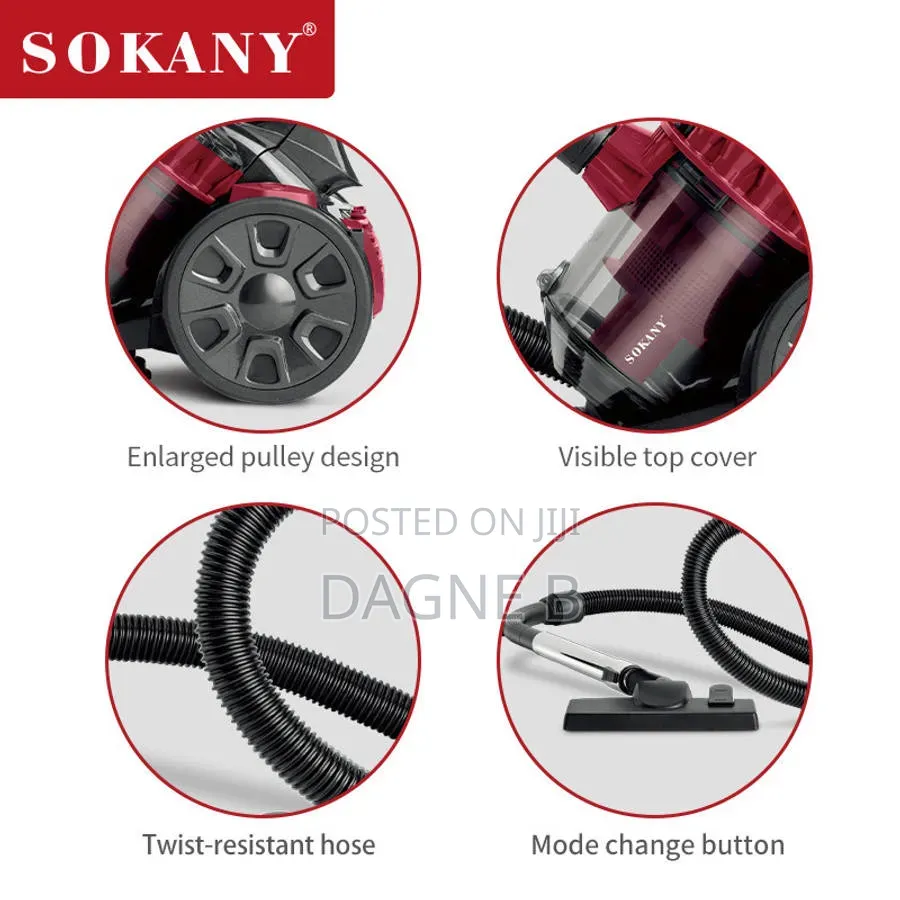 Vacuum Cleaner Sokany ሶካኒ ቫኪዉም ክሊነር 3200W