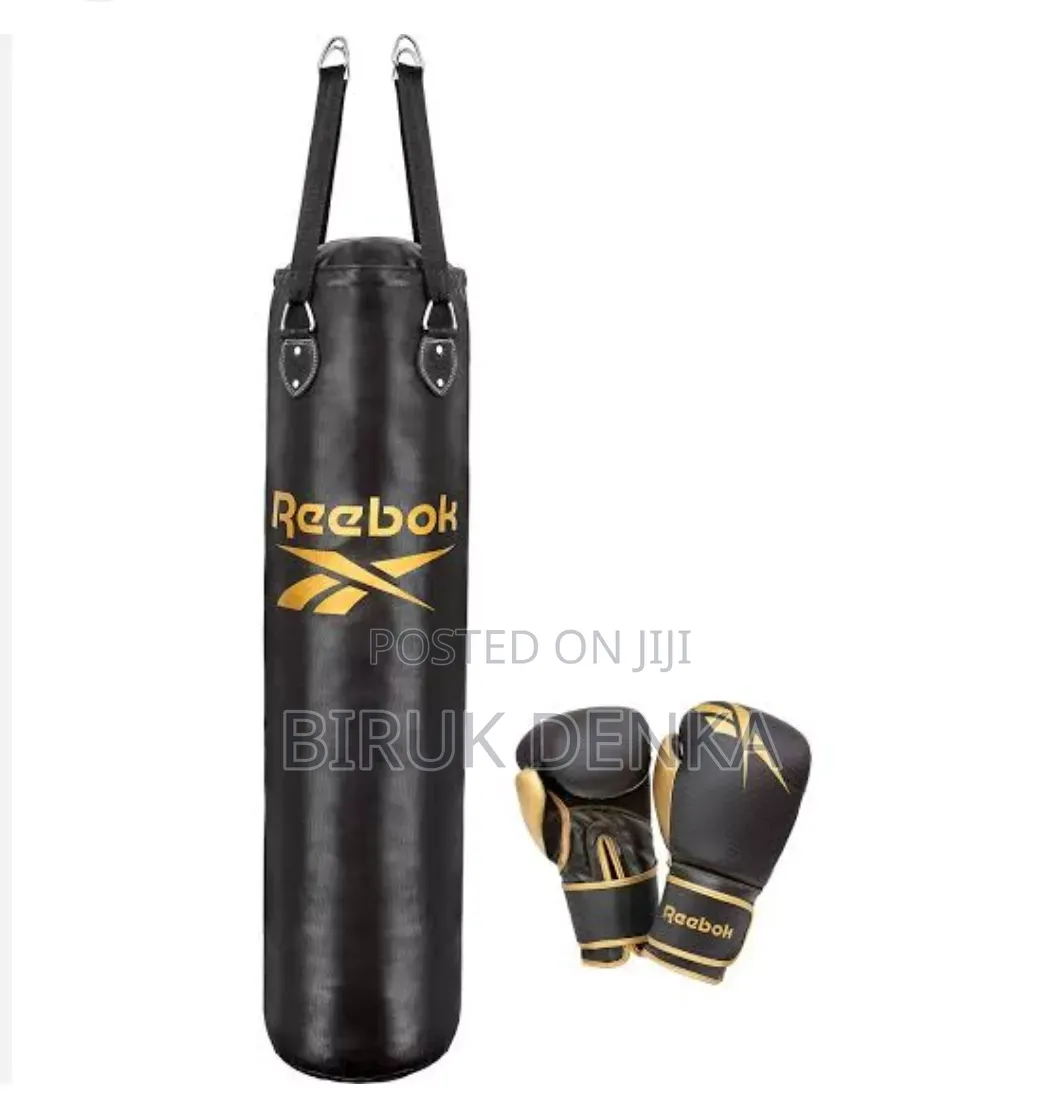 Punchbag and Boxing Gloves