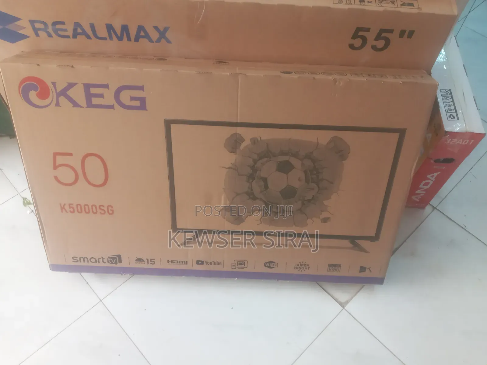 Keg TV 50 Inch Smart Android TV