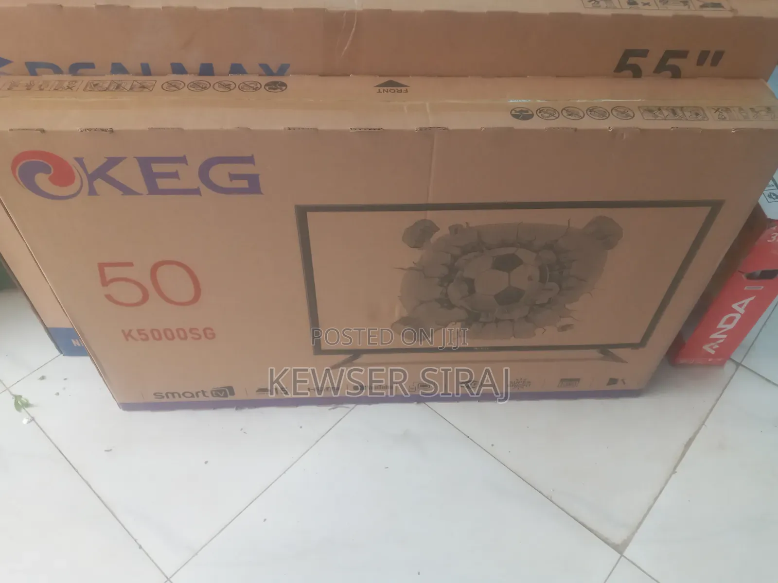 Keg TV 50 Inch Smart Android TV
