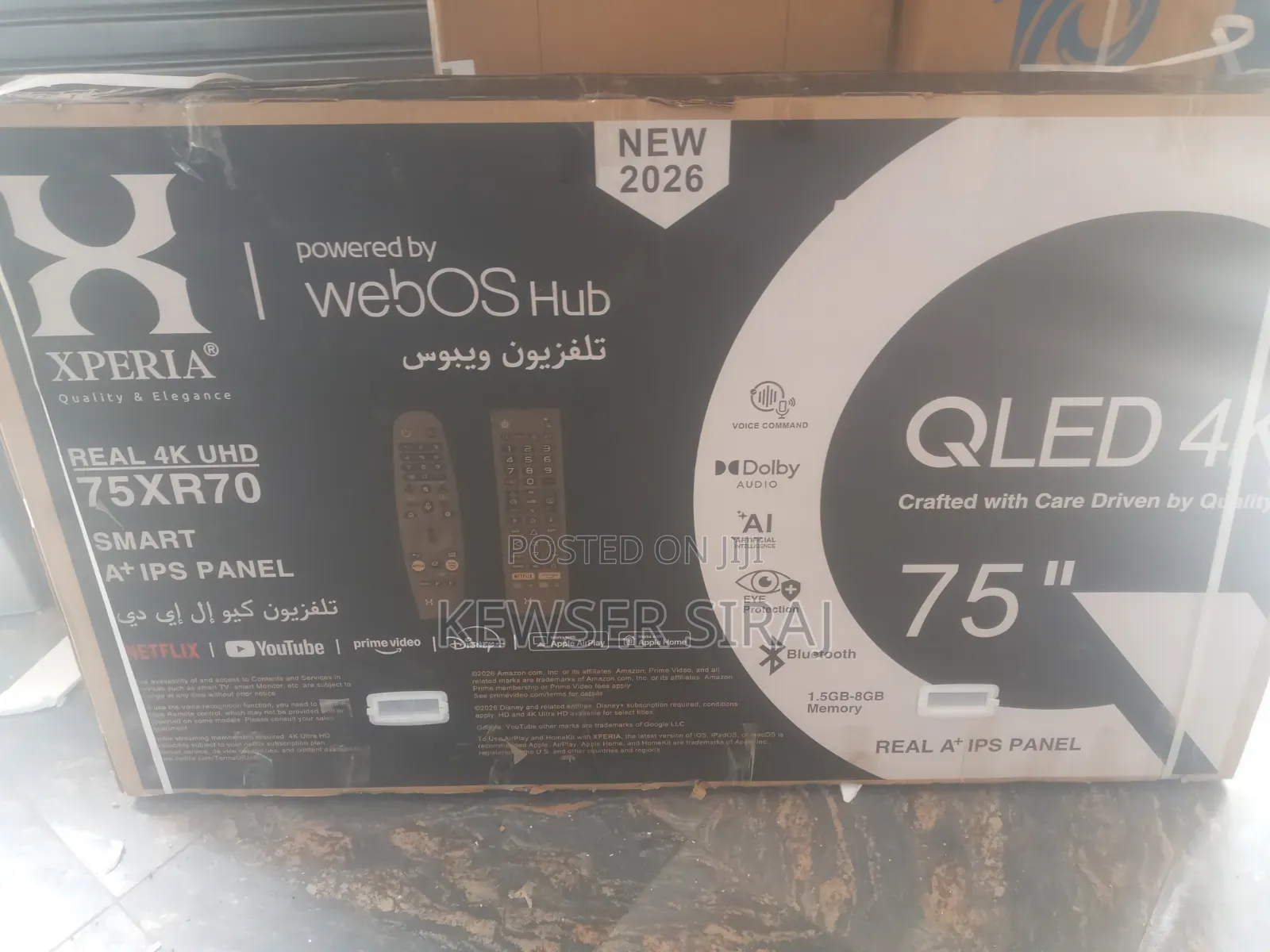 Xperia TV 75 Inch Qled TV