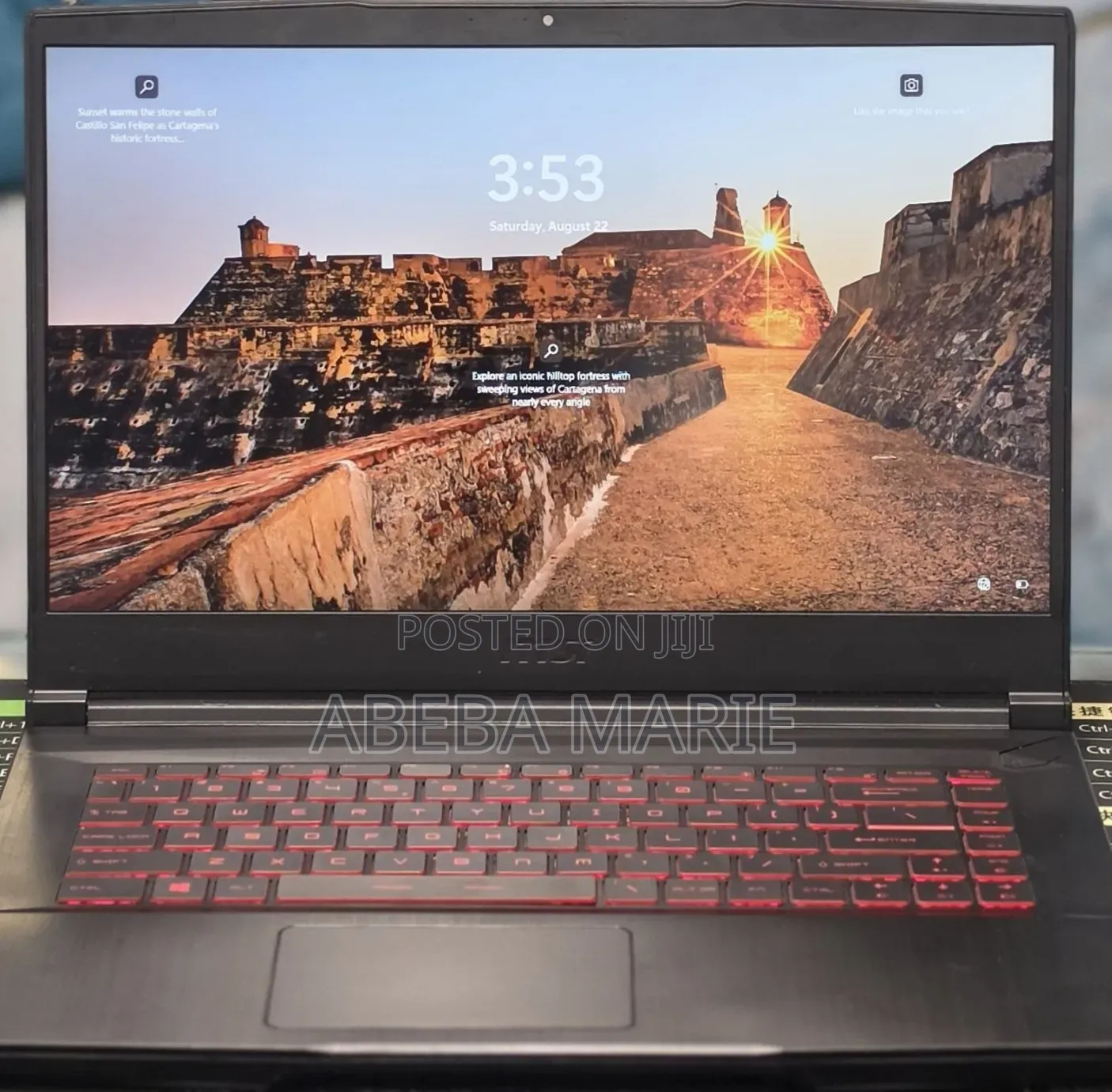 New Laptop MSI GF63 16GB Intel Core i9 SSD 512GB