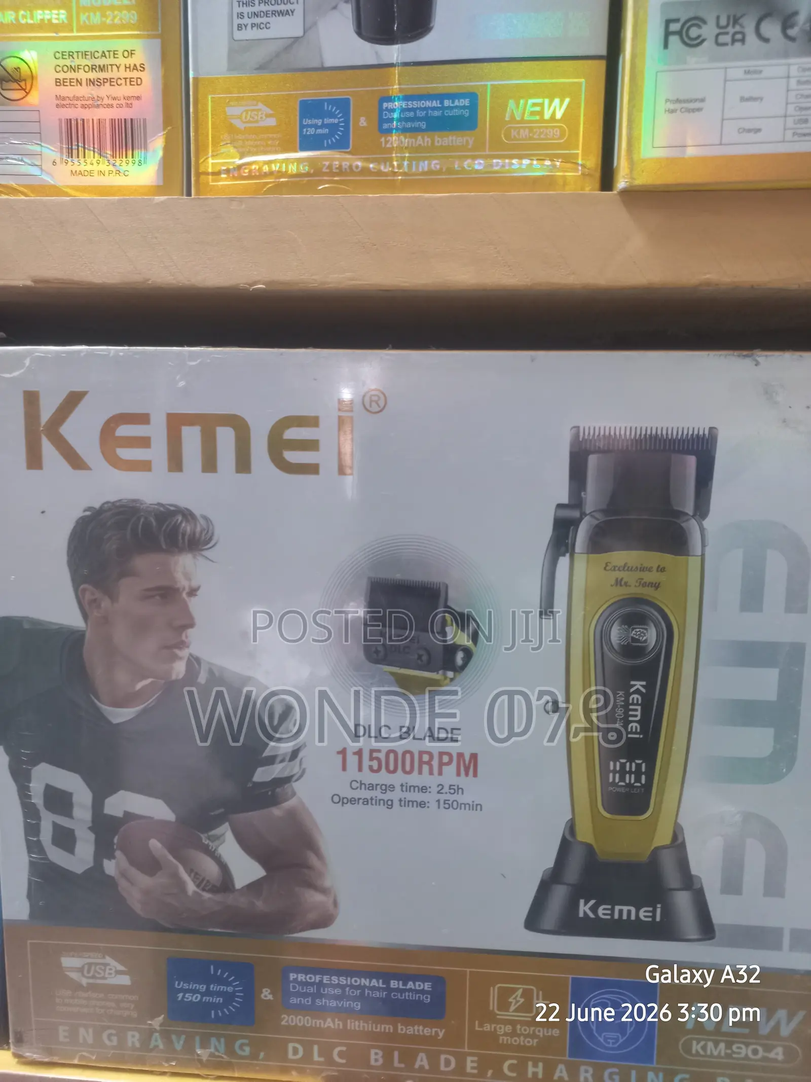 Kemei 1858 Professional Hair Clipper
